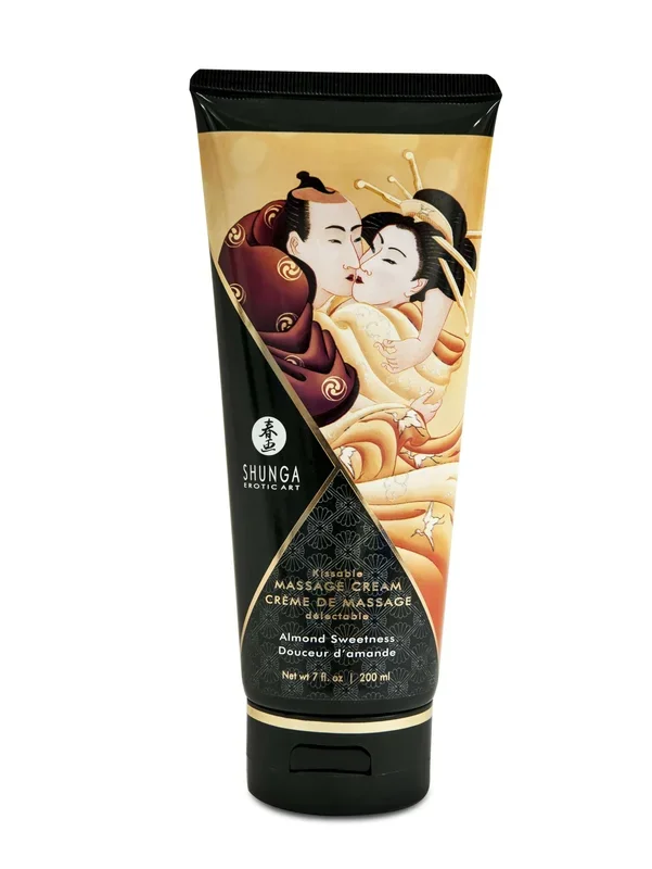 Shunga Erotic Art Massage Cream Almond Sweetness 7 Oz