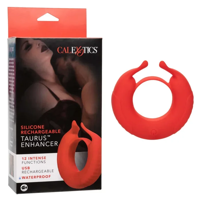 Silicone Rechargeable Taurus Enhancer Cock Ring