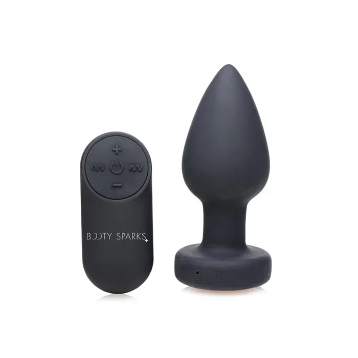 Silicone Vibrating Led Plug – Medium