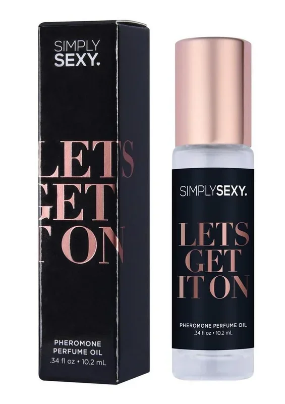 Simply Sexy Pheromone Perfume Oil Roll-On – Let’s Get It On