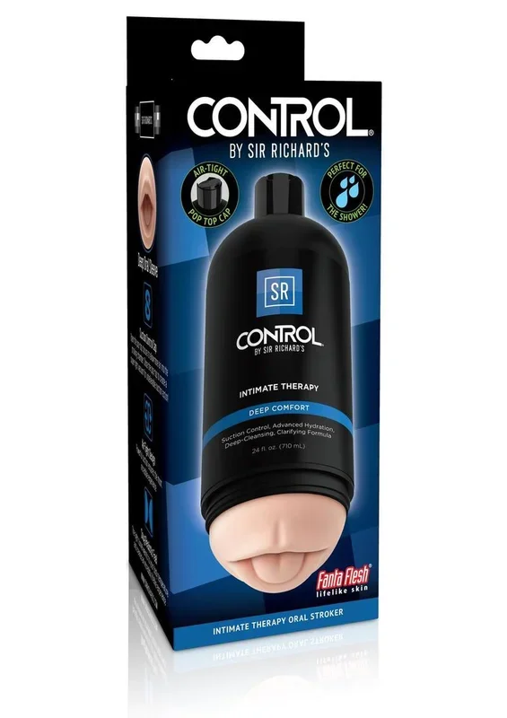 Sir Richard’s Control Intimate Therapy-Deep Comfort Masturbator – Oral
