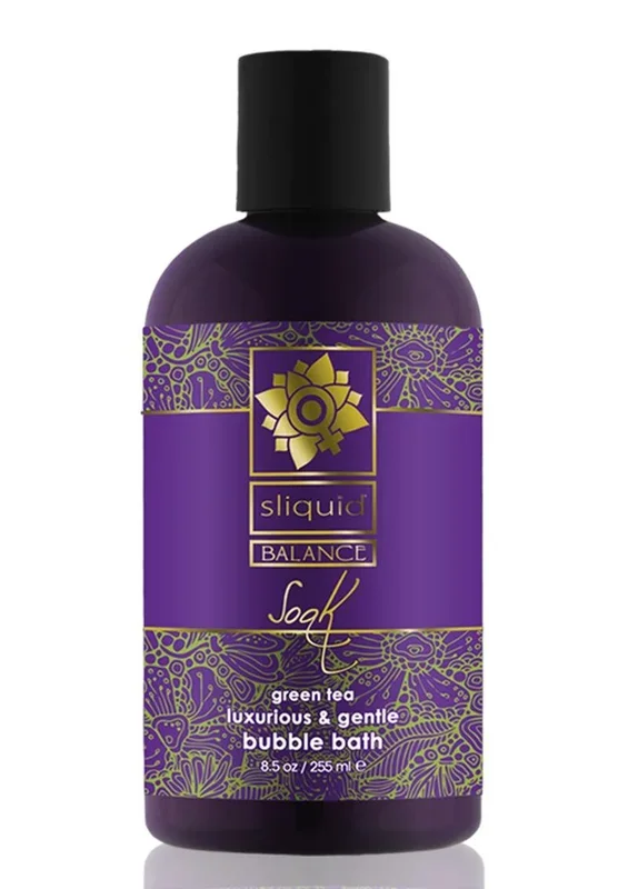 Sliquid Balance Soak Green Tea Luxurious and Gentle Bubble Bath
