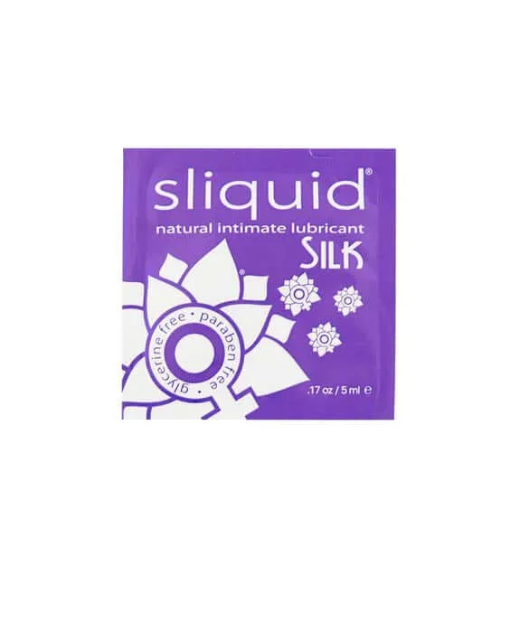 Sliquid Silk Natural Intimate Lubricant 200 Pillow Packs