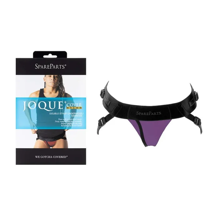 SpareParts Joque Cover Underwear Harness Purple Size A Nylon