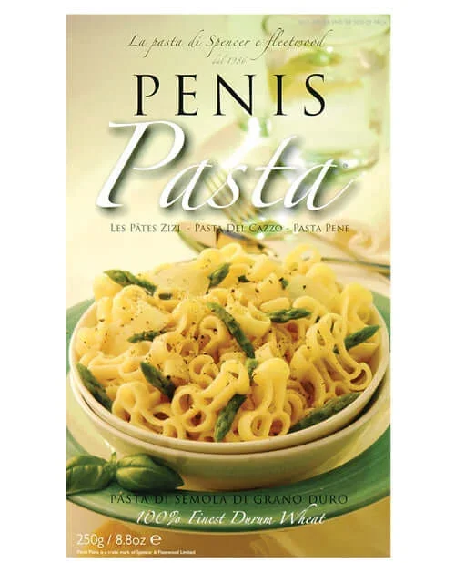 Spencer Fleetwood Penis Pasta