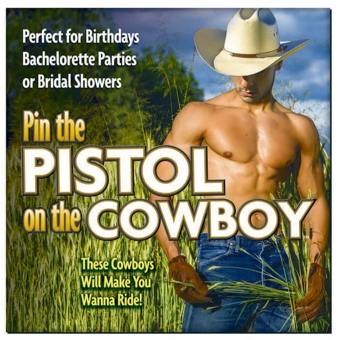 Spice Up Your Party with ‘Pin the Pistol on the Cowboy’ Game!