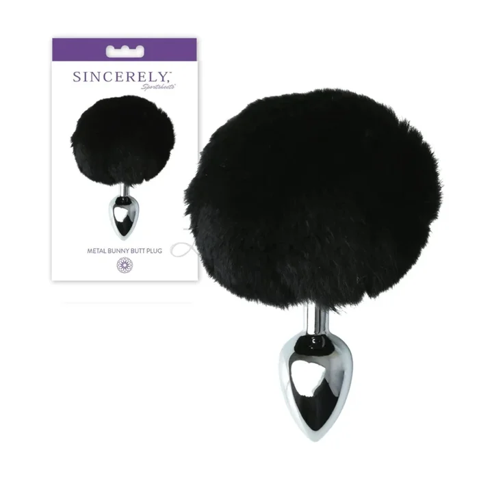 Sportsheets Sincerely Metal Bunny Butt Plug
