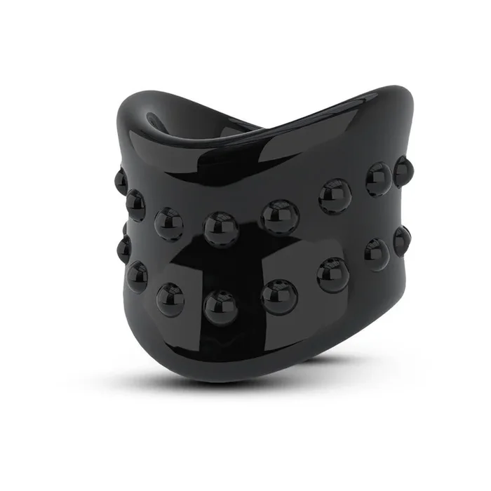 Stay Hard – Beef Ball Stretcher Snug – 1 Inch Diameter – Black