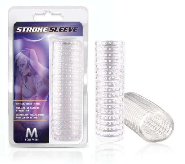 Stay Hard Stroke Sleeve by Blush Novelties – Enhance Your Pleasure with a Thicker, Longer, and Stronger Experience!