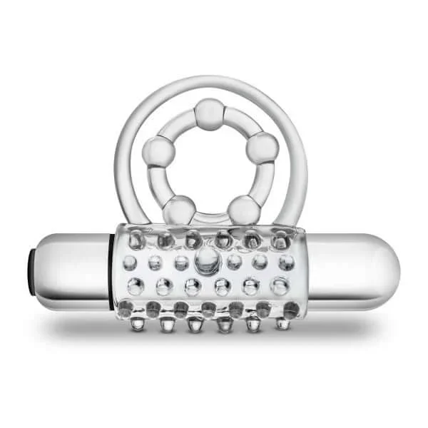 Stay Hard Vibrating Super Clitifier Clear Ring – Enhance Pleasure and Performance