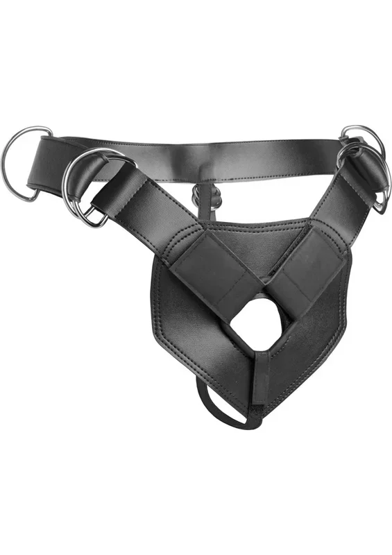 Strap U Flaunt L Strap-On Harness System W/3 O Rings