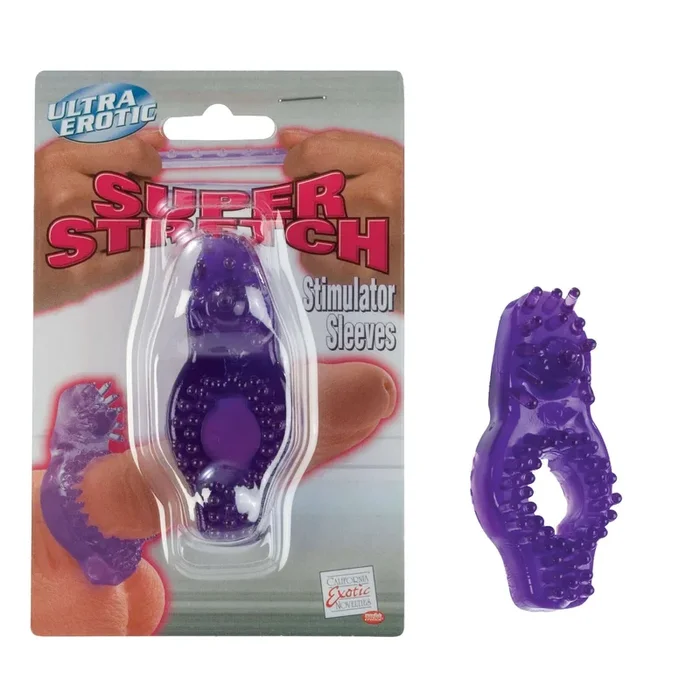 Super Stretch Enhancer Cock Ring Purple