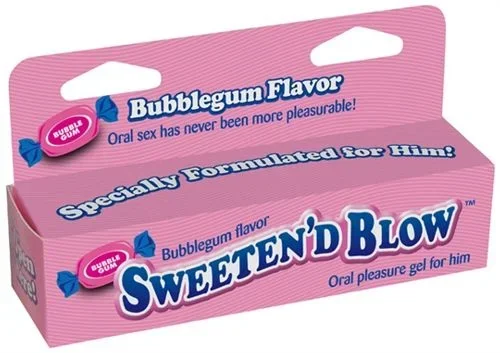 Sweeten’d Blow Bubble Gum Flavored Edible Oral Sex Gel