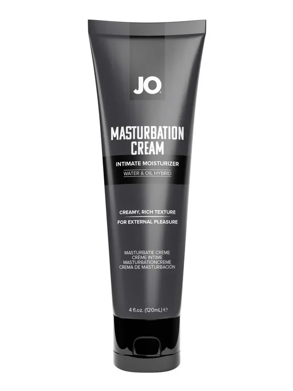 System JO Masturbation Cream 4oz Fragrance-Free: Enhance Pleasure and Stamina