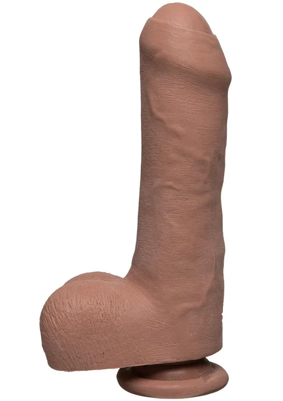 The D Uncut D Ultraskyn Dildo with Balls