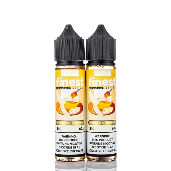 The Finest E-Liquid – Signature Edition – Banana Honey – 120ml