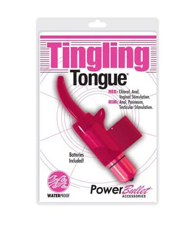 Tingling Tongue Vibrator: Explosive Pleasure in Pink!