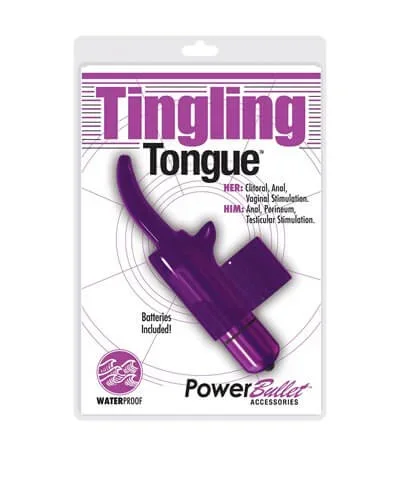 Tingling Tongue Vibrator Purple