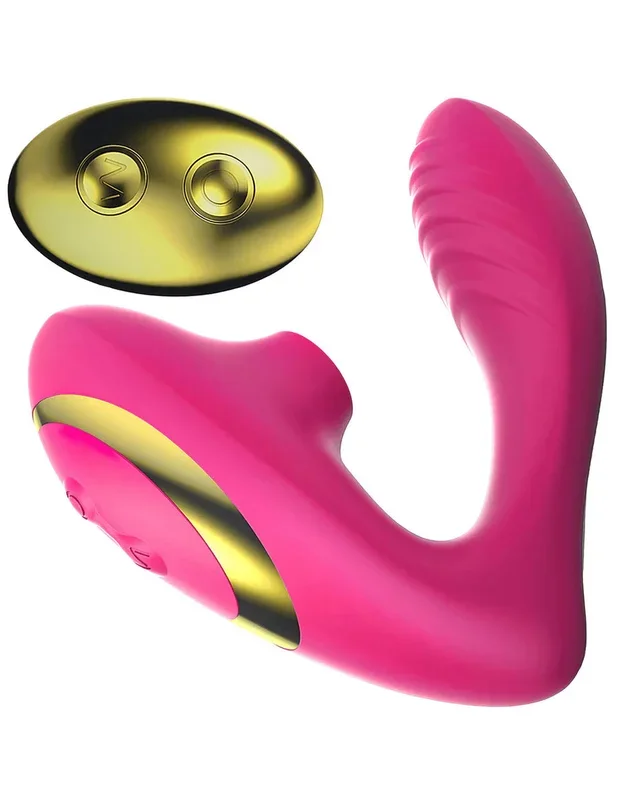 Tracy’s Dog OG Pro 2 Clitoral Sucking Vibrator with Remote Control Purple or Pink