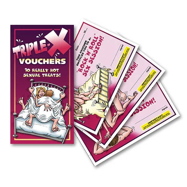 Triple-X Vouchers – Set of 10 Vouchers