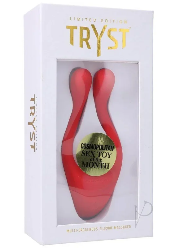 Tryst Multi Erogenous Zone Massager – Limited Edition Red: A Versatile Experience for Men & Women