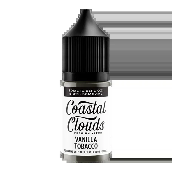 Vanilla Tobacco by Coastal Clouds Salt Nic 30ml