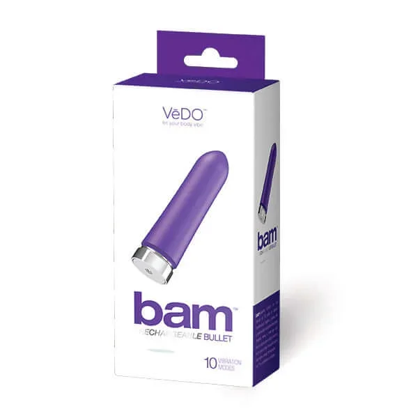 Vedo Bam Rechargeable Bullet Vibrator: Ultimate Power in Compact Design