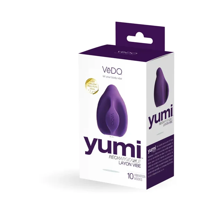 VeDO Yumi Rechargeable Finger Vibe – Deep Purple