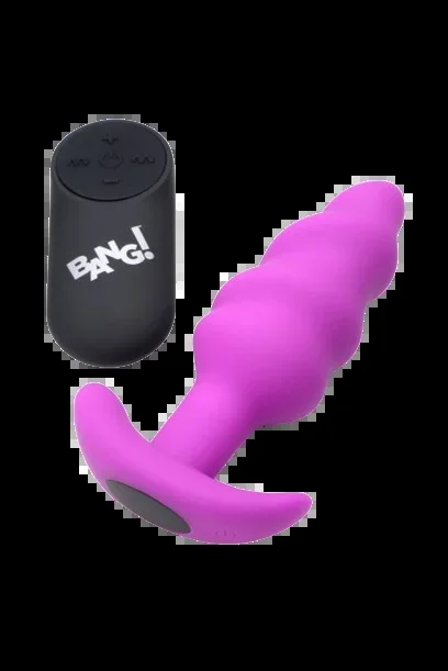 Vibrating Swirl Butt Plug