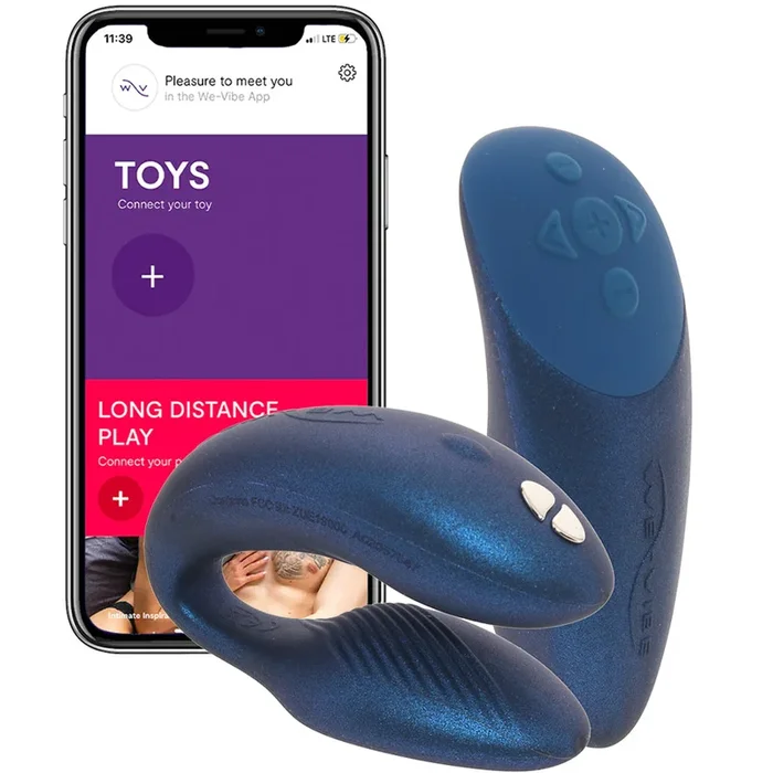 We-Vibe Chorus Couples Vibrator in Cosmic Blue