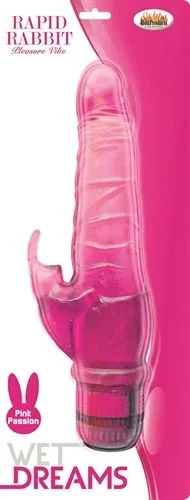 Wet Dreams Rapid Rabbit Vibrator Magenta for Intense Pleasure 9″