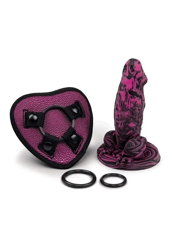 WhipSmart Dragon’s Lair Harness & 7-Inch Dragon Dildo – Fantasy Strap-On Kit
