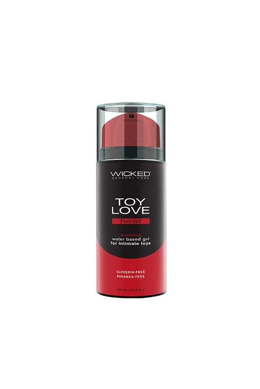 Wicked Sensual Care – Toy Love Heat Warming Water-Based Lubricant – 3.3oz