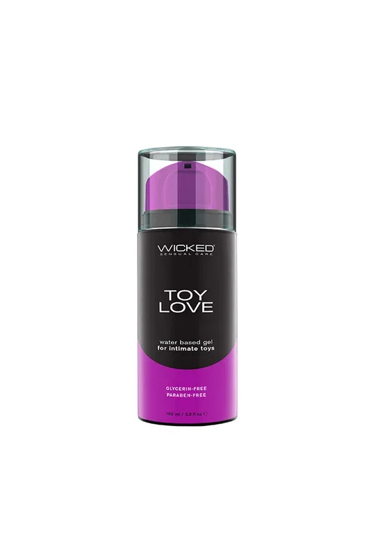 Wicked Sensual Care – Toy Love Water-Based Lubricant – 3.3oz
