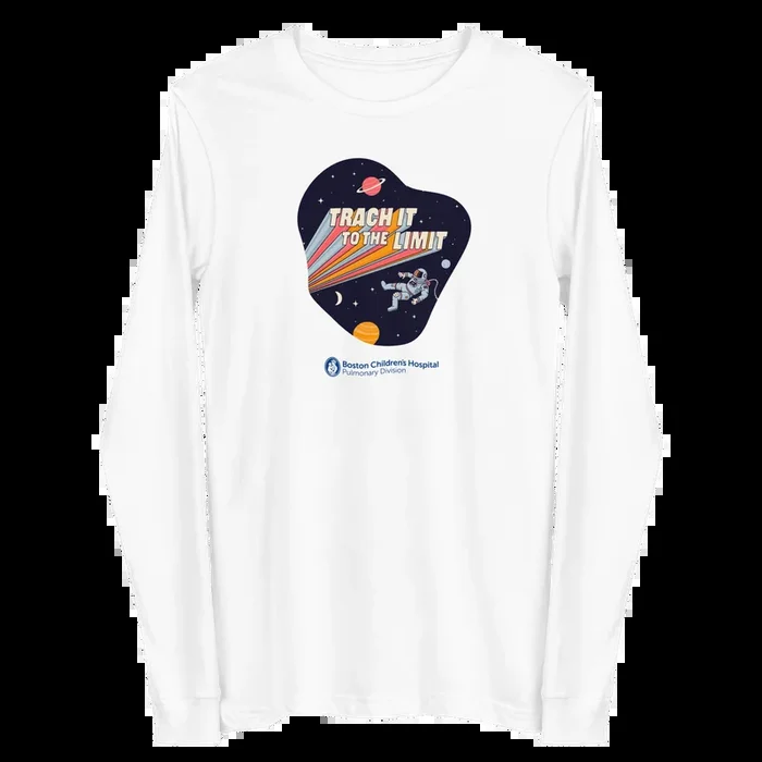 Z – Boston Children’s Pulmonary Division – Trach It To The Limit – Adult Long Sleeve T-Shirt