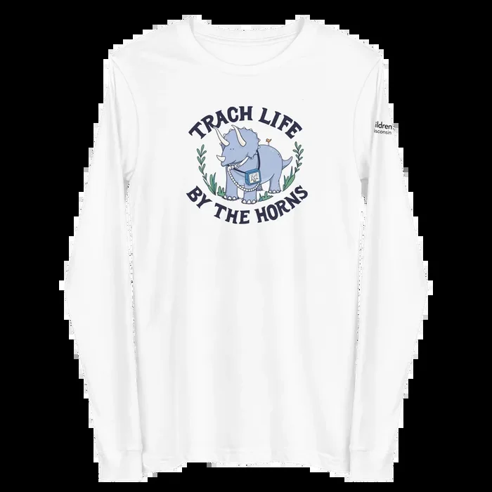 Z – Children’s Wisconsin – Trach Life By The Horns – Adult Long Sleeve