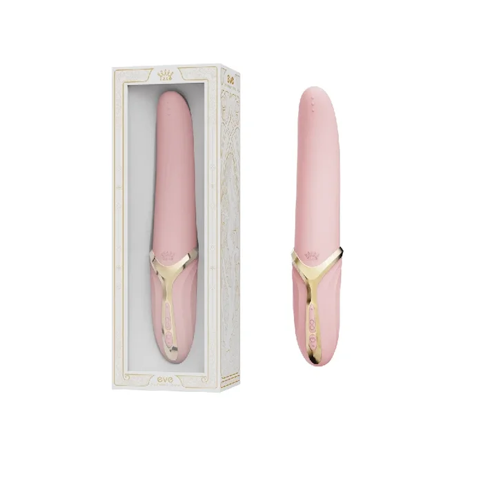 ZALO Aurora Series: EVE Oral Simulator Vibrator Pink with Dual Motors & Heating Function