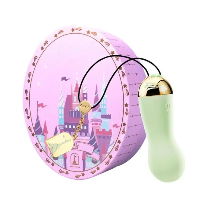 ZALO Baby Star Bullet App-controlled Rechargeable Vibrator Melon Green